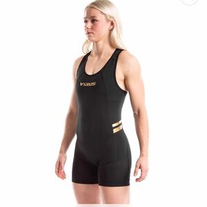 NWT Womens Virus Navy and Gray Athletic elevate V3 singlet Singlet 2XL